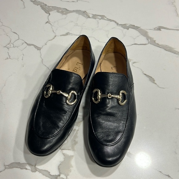 L’idea By Lori Leather Loafers With Bit Black Size 7.5 - Picture 5 of 9